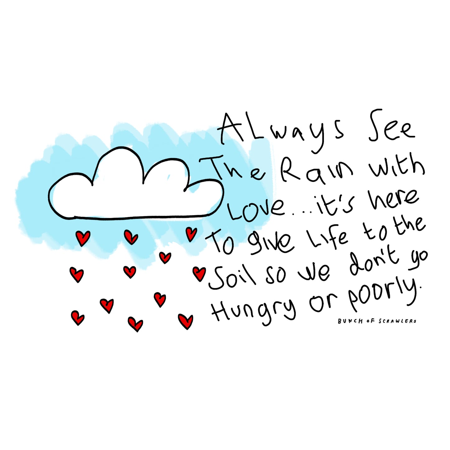 Unisex Dear Rain